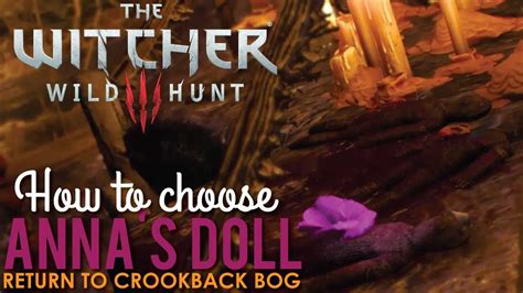 witcher 3 crookback bog anna.